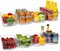 HOOJO Refrigerator Organizer Bins - 8pcs Clear Plastic Bins For Fridge, Freezer, Kitchen Cabinet, Pantry Organization, BPA Free Fridge Organizer, 12.5" Long, Clear